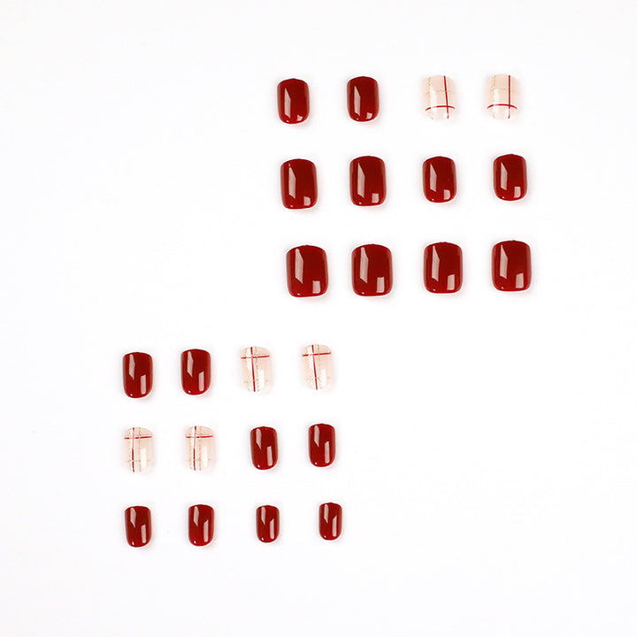 Artful Nail Extensions with Elegant Geometry Design Stornfield