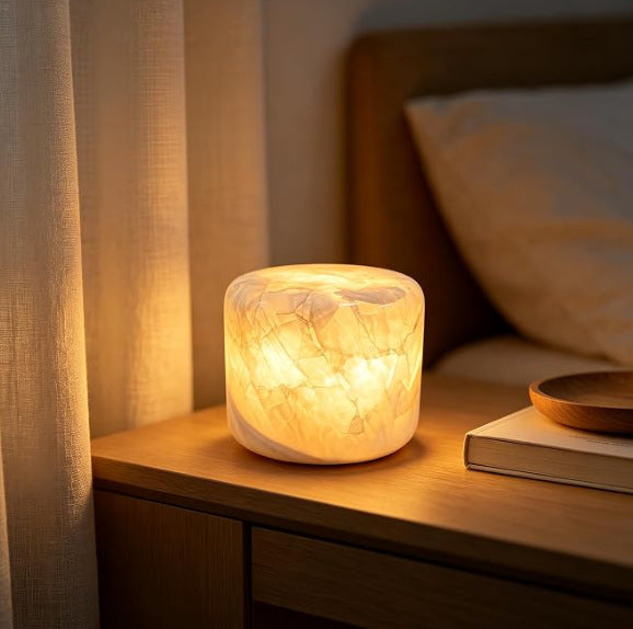 Modern Alabaster Accent Lamp