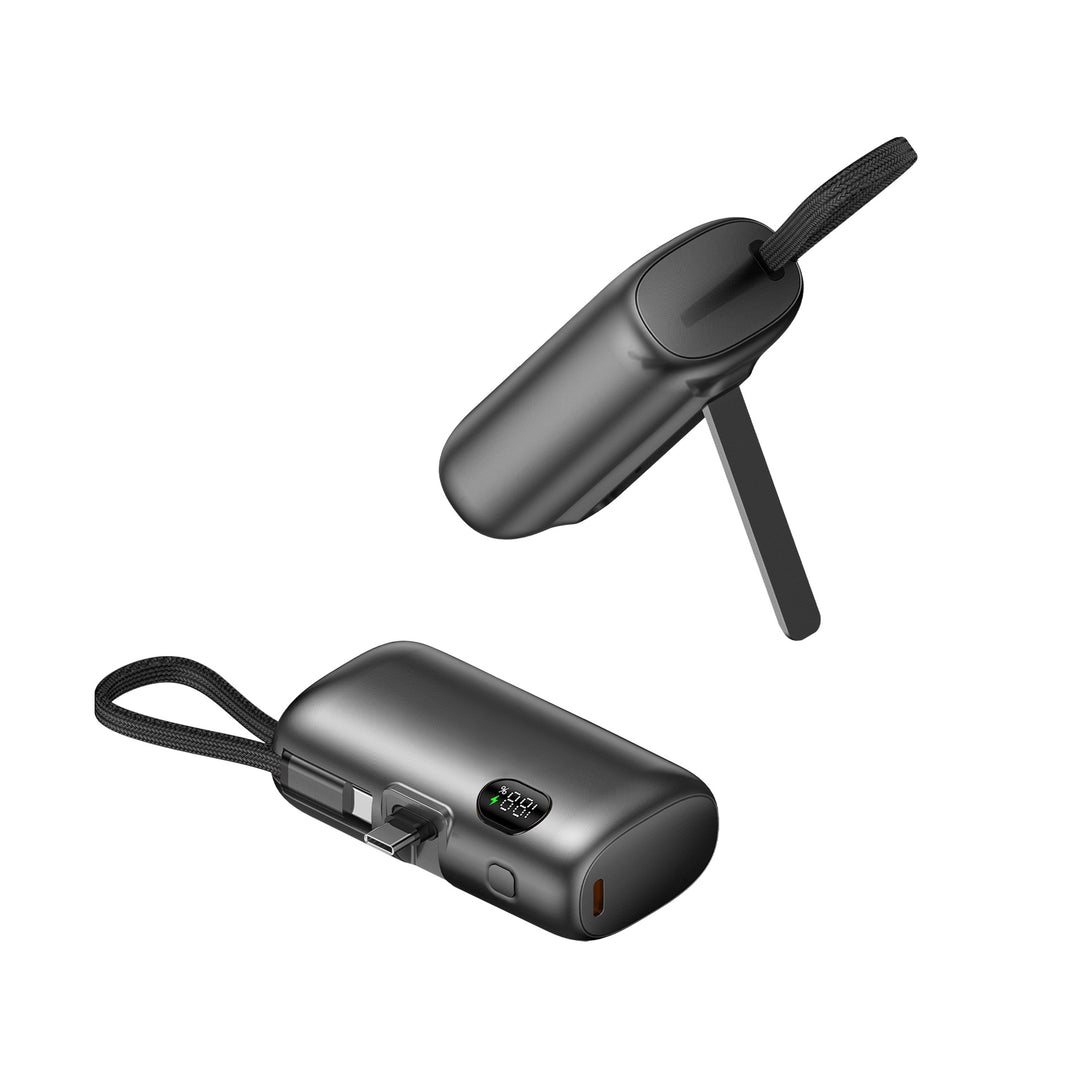 Portable power bank with digital power display and multifunction cable Stornfield