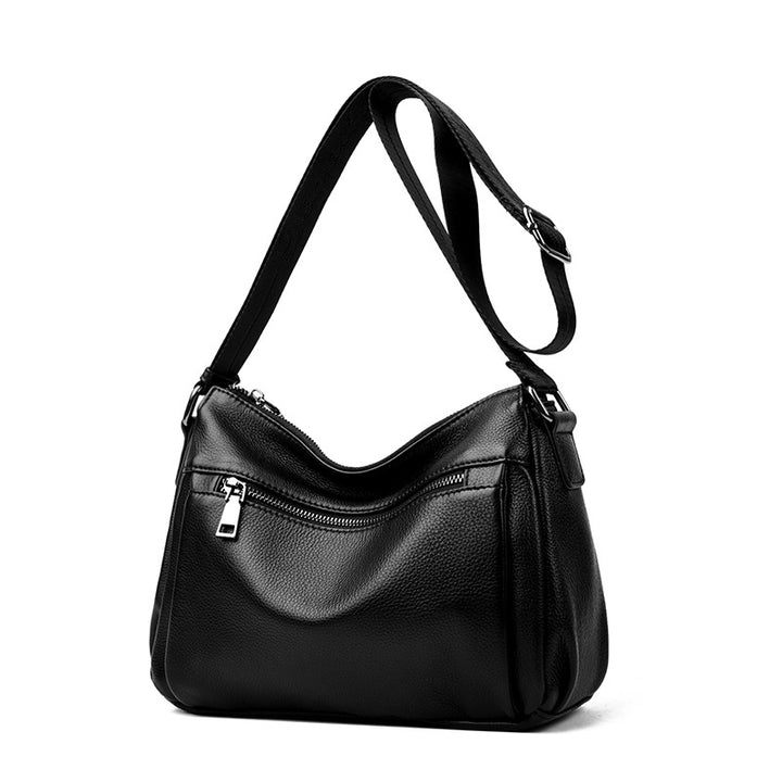 Textured Leather Crossbody Bag Stornfield