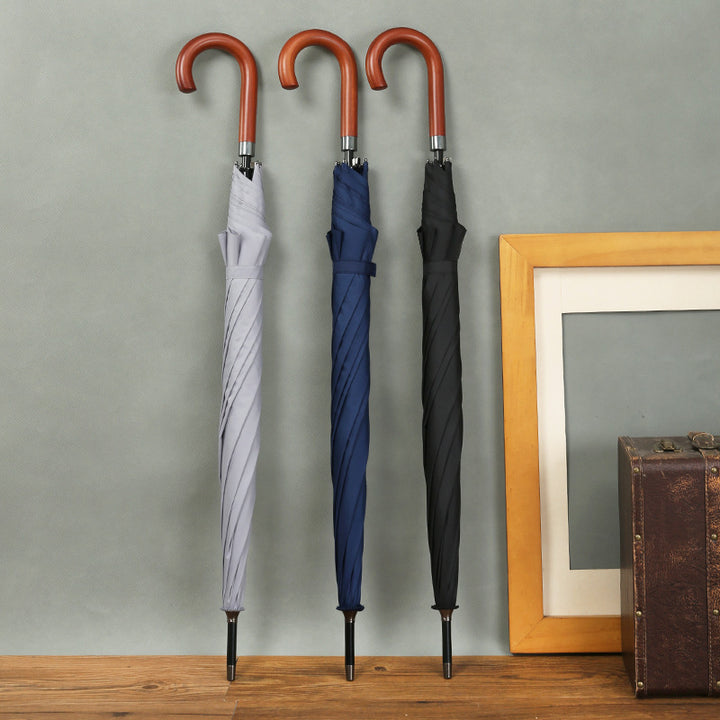 Ladies Elegant Stand Umbrella with Ergonomic Handle Stornfield