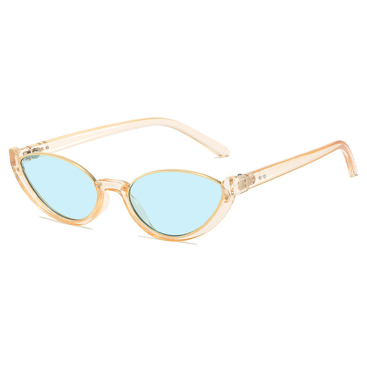 Retro-Inspired Clear Frame Cat Eye Sunglasses Stornfield