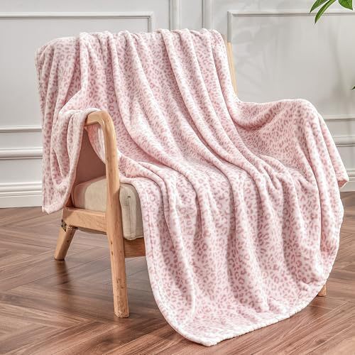 Cow Print Fleece Blanket