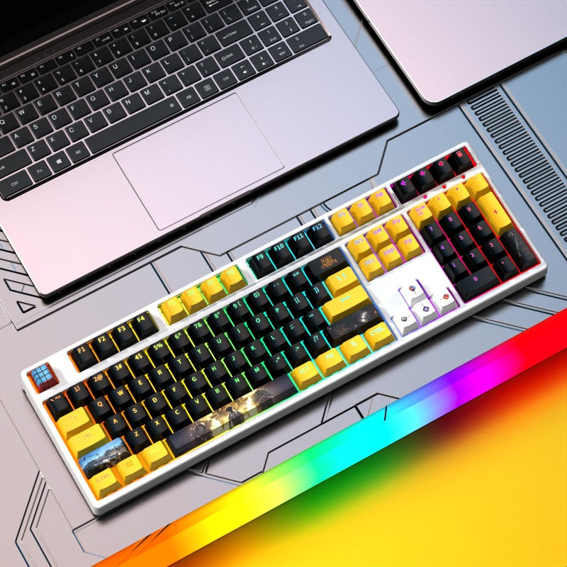 Custom Gaming Keyboard with RGB Backlighting Stornfield