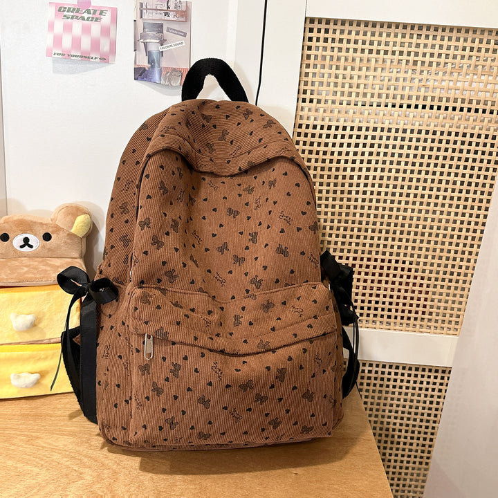 Cute Character-Embellished Casual Backpack Stornfield