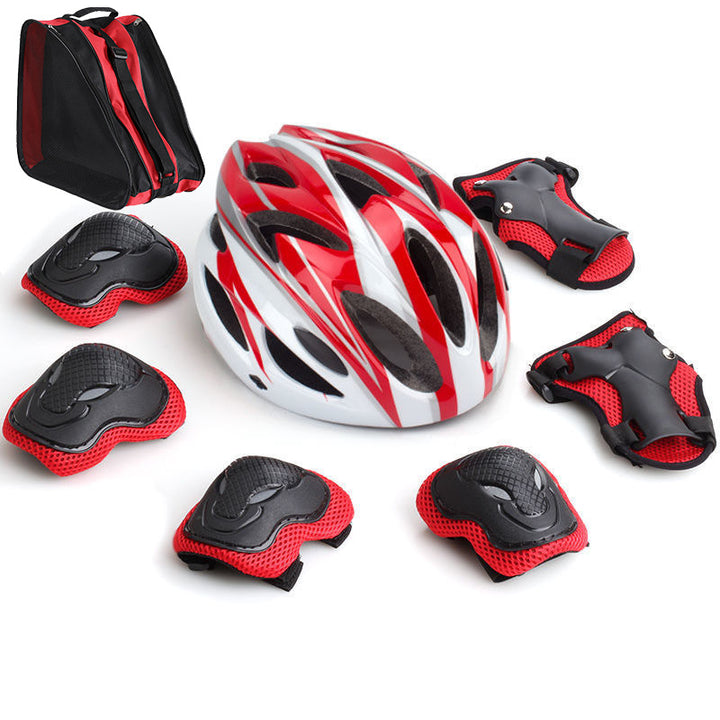 Safety Helmet and Protective Gear Set Stornfield