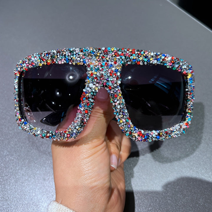 Ladies extravagant crystal sunglasses Stornfield
