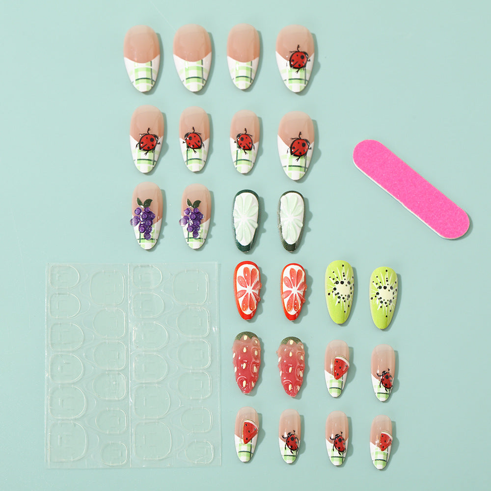 Creative and cheerful art nails Stornfield