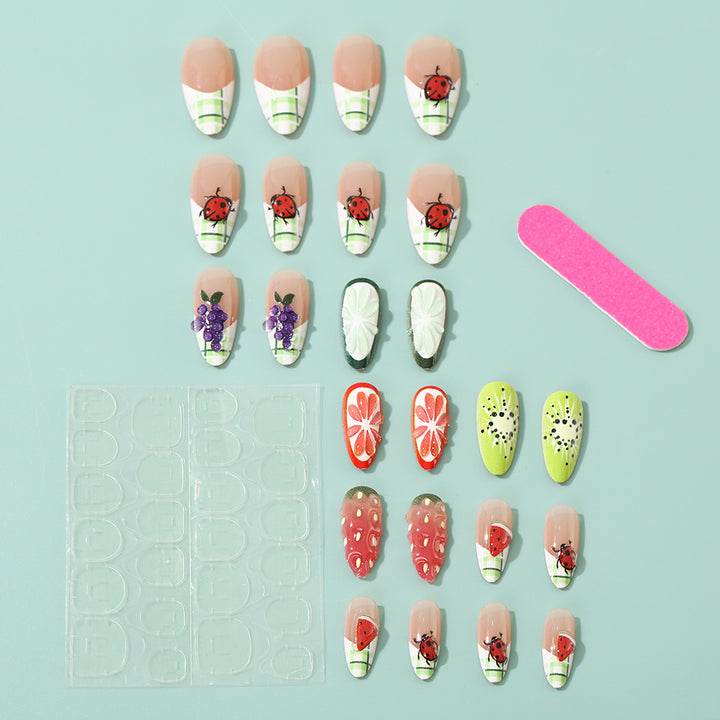 Creative and cheerful art nails Stornfield