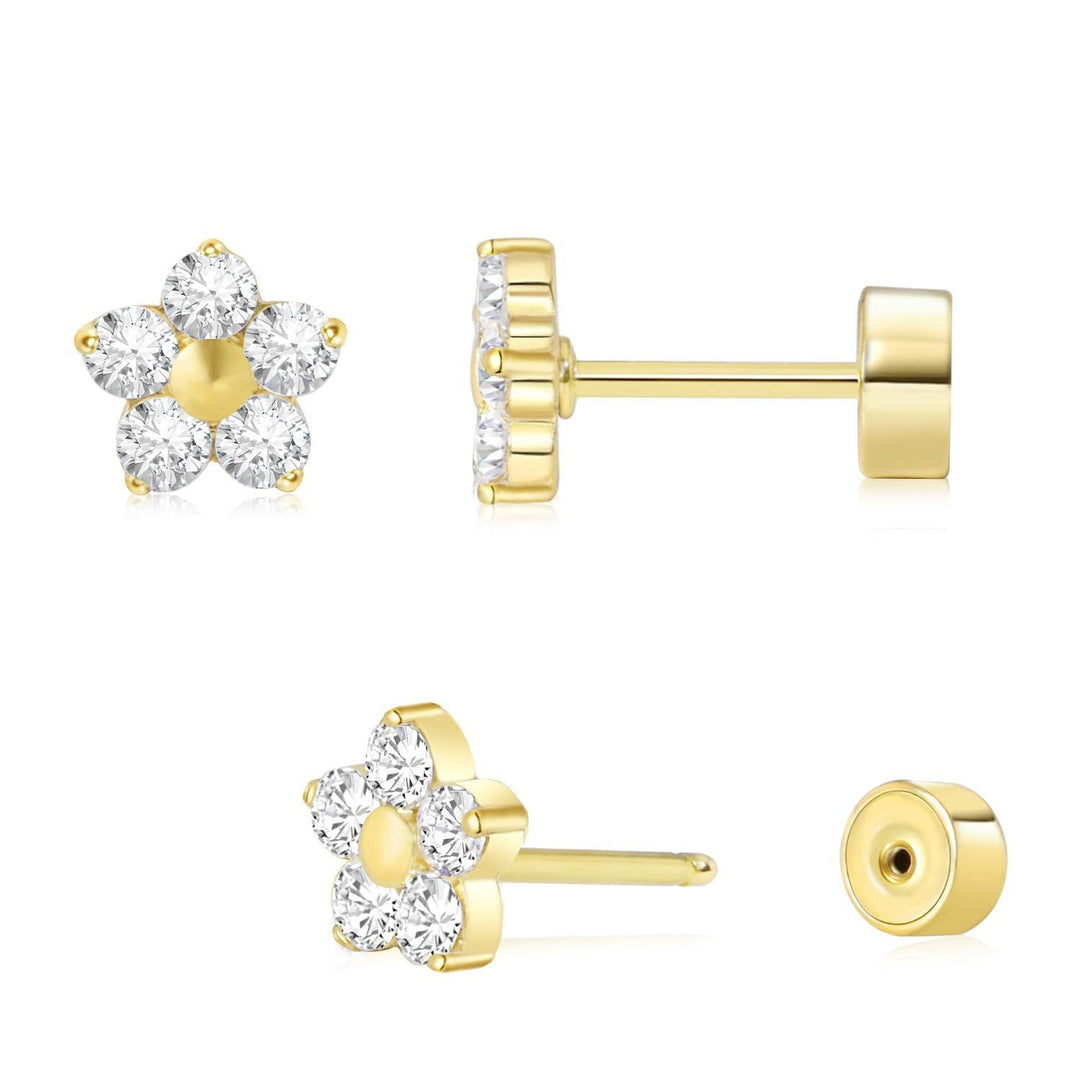 Ear studs with flat back | Stornfield