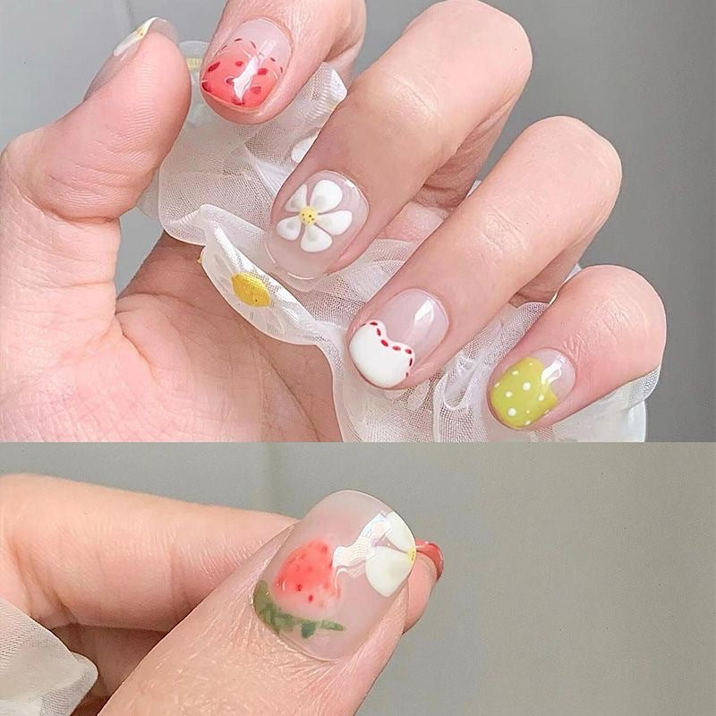 Decorative Press-On Nail Art Set 1790745538