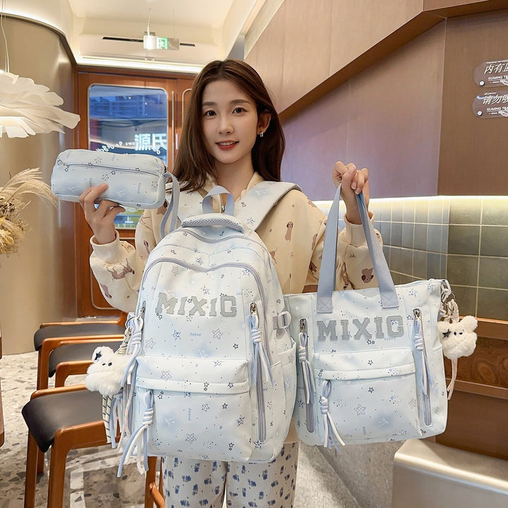 Trendy Illustrated Graphic Backpack Stornfield