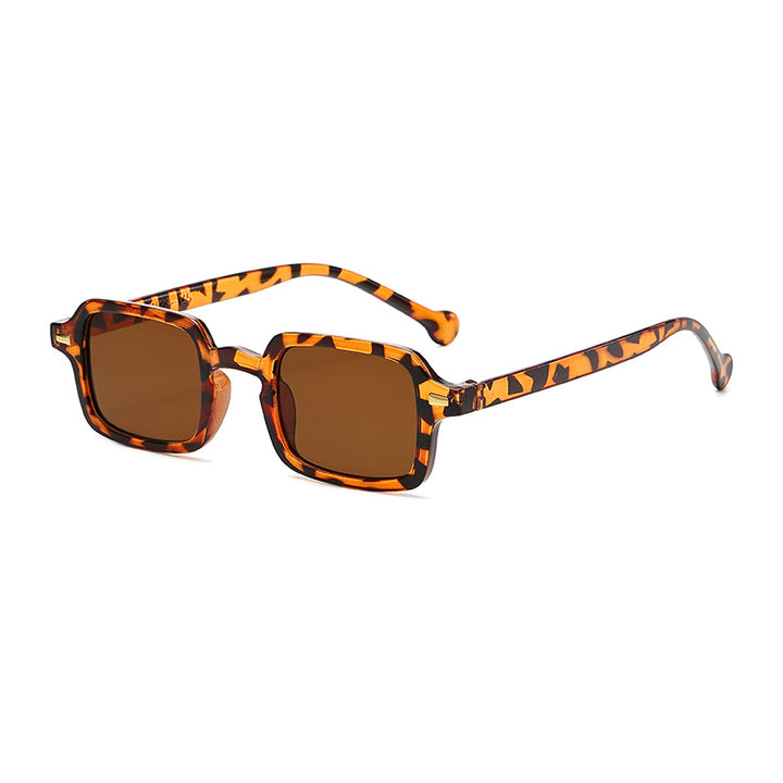 Women's geometric sunglasses with trendy animal print Stornfield