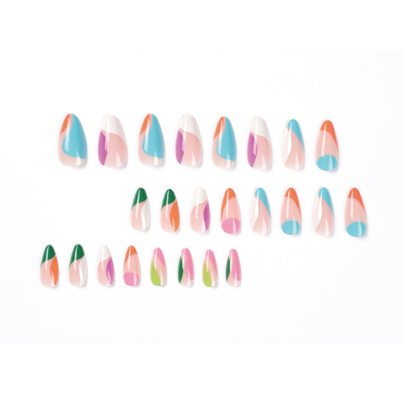 Artful nail art with colorful accents Stornfield