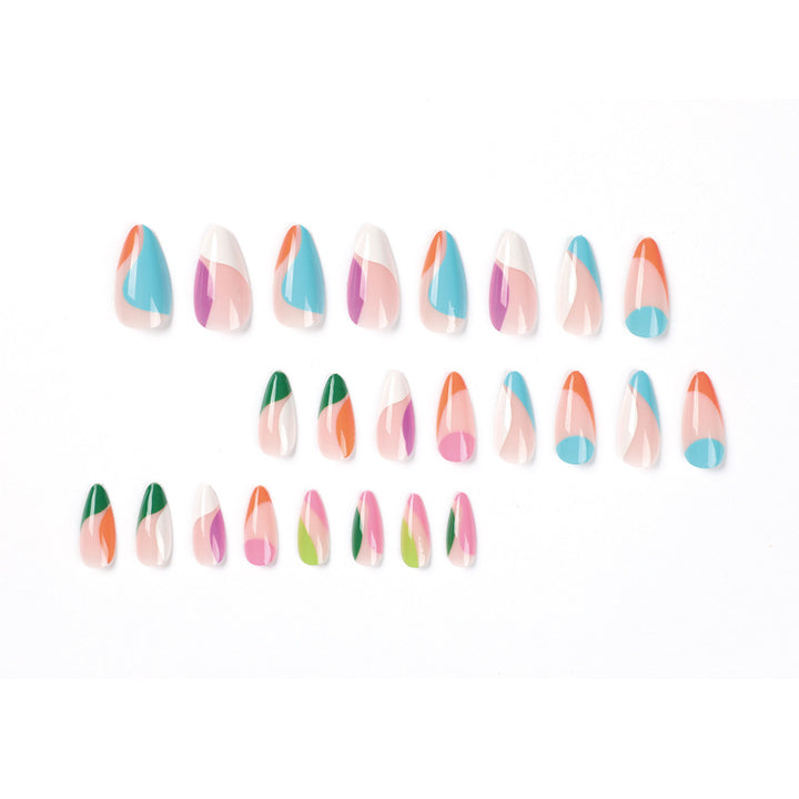 Artful nail art with colorful accents Stornfield
