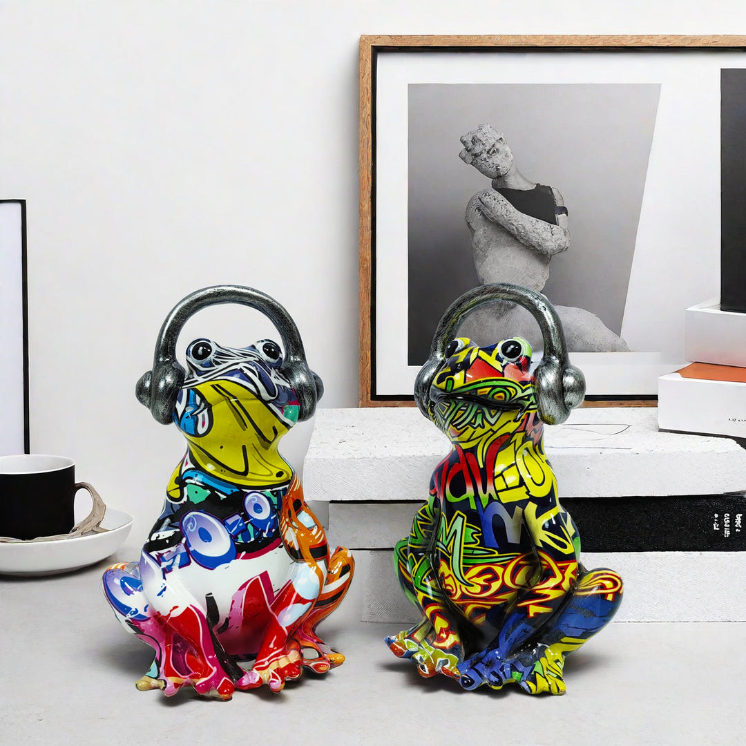 Musical Frog Sculpture Stornfield