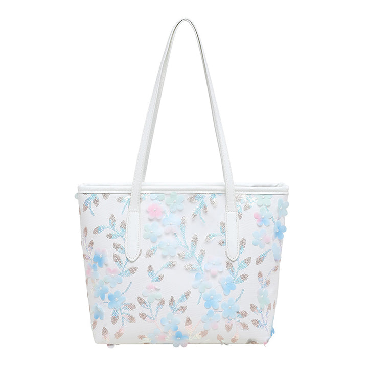 WoFloral Embellished Tote Bag Stornfield