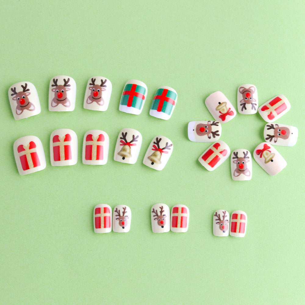 Whimsical Holiday-Themed Press-On Nails Stornfield