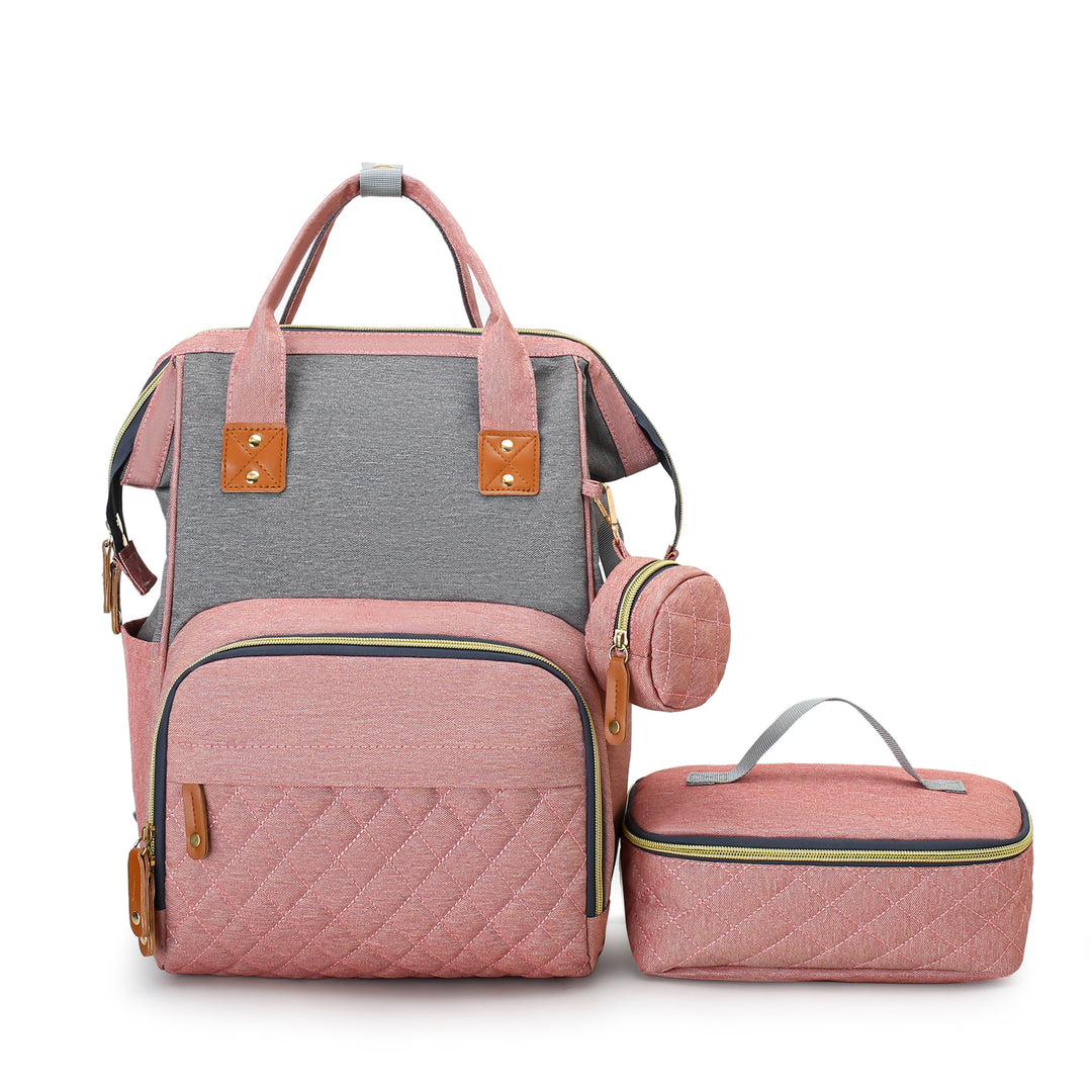 Multi-Purpose Quilted Diaper Backpack Stornfield