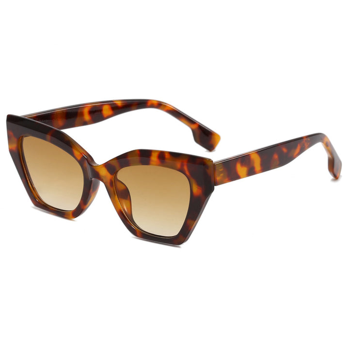 Women’s asymmetrical oversized sunglasses with trendy frame Stornfield