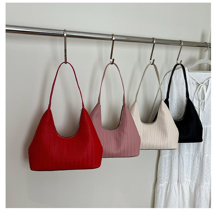 Textured Woven Shoulder Bag Stornfield