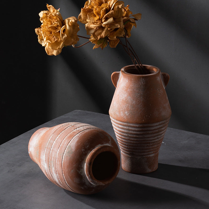 Rustic ceramic vases Stornfield