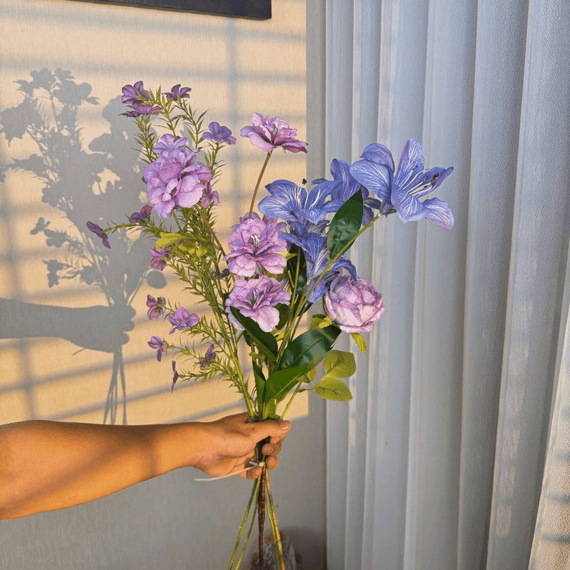Lifelike Floral Bouquet Arrangement