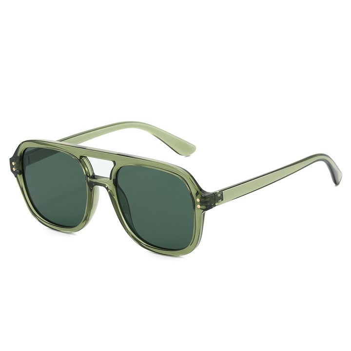 Bold Geometric Frame Sunglasses Stornfield