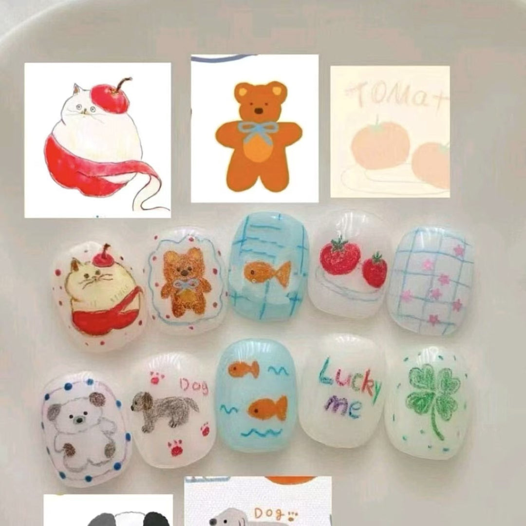 Artistic Character Nail Art Set Stornfield