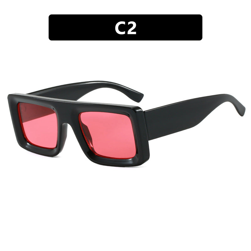 Women's fashionable square sunglasses with sturdy frame and protective lenses Stornfield