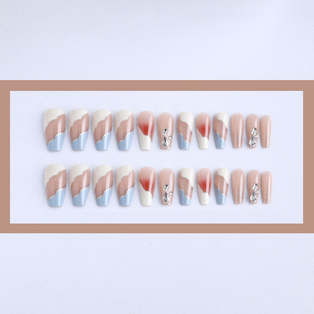 Artistic Press-On Nail Extensions Stornfield
