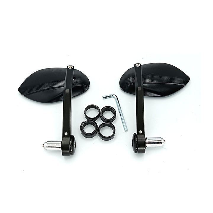 Ergonomic motorcycle rearview mirror with scratch-resistant surface Stornfield