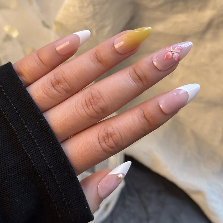 Elegant Press-On Nail Art Set Stornfield
