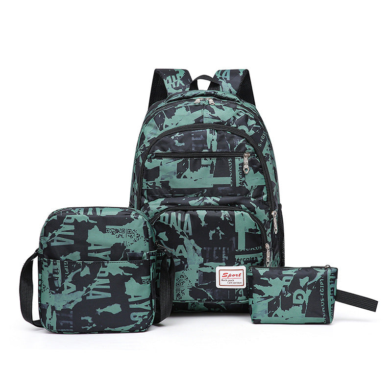 Sporty backpack with practical accessories Stornfield