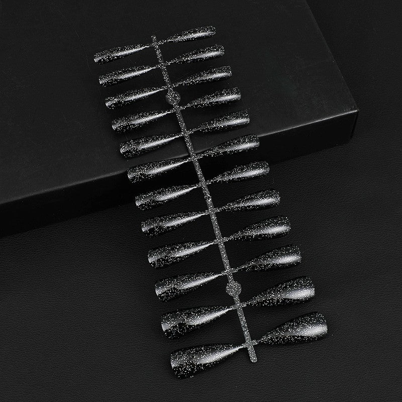 Glittering artificial nails in elegant design Stornfield