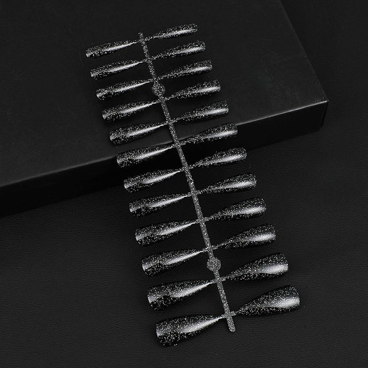 Glittering artificial nails in elegant design Stornfield