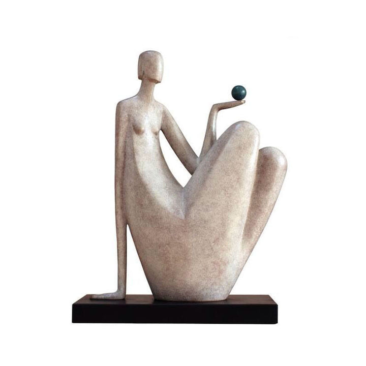 Artistic Balance Scale Sculpture