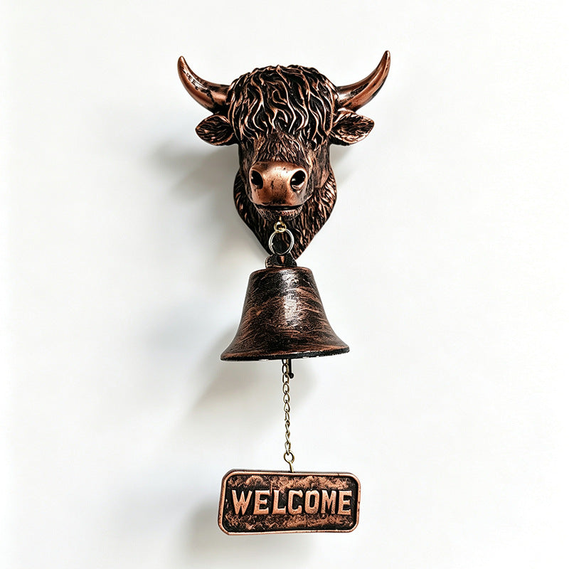 Decorative Wall-Mounted Welcome Bell