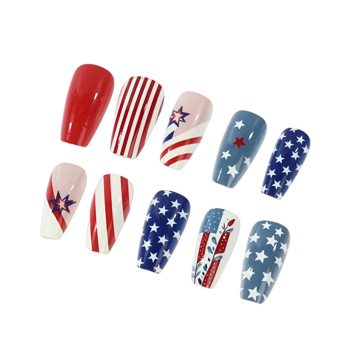 Creative and festive art nails Stornfield