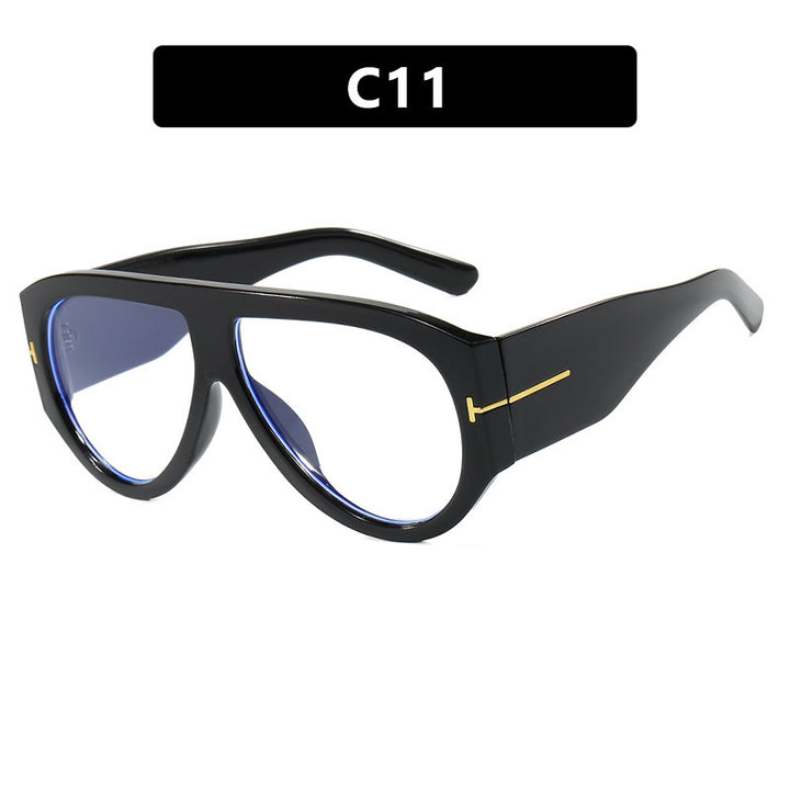 Women Designer Sunglasses in Elegant Retro Design with Wide Frame Stornfield