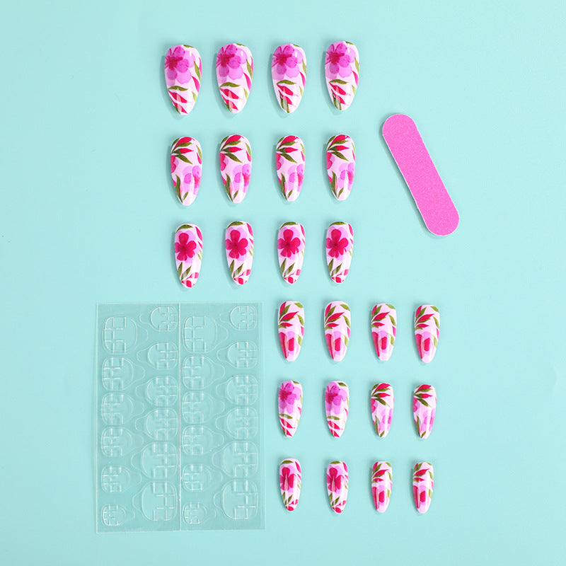 Artificial nails with exciting floral design Stornfield