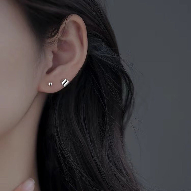 Delicate Silver Stud Earrings Stornfield