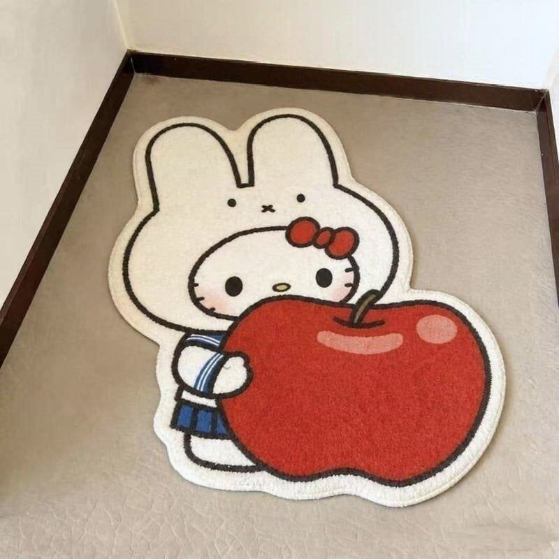 Decorative Cartoon Character Bath Mat for Bathroom