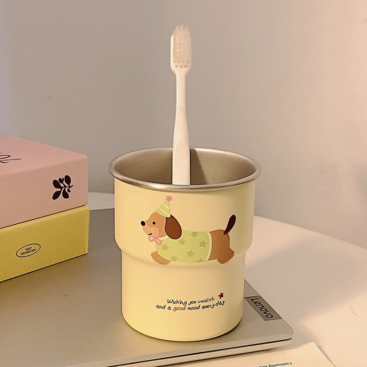 Toothbrush holder with cute dog design Stornfield