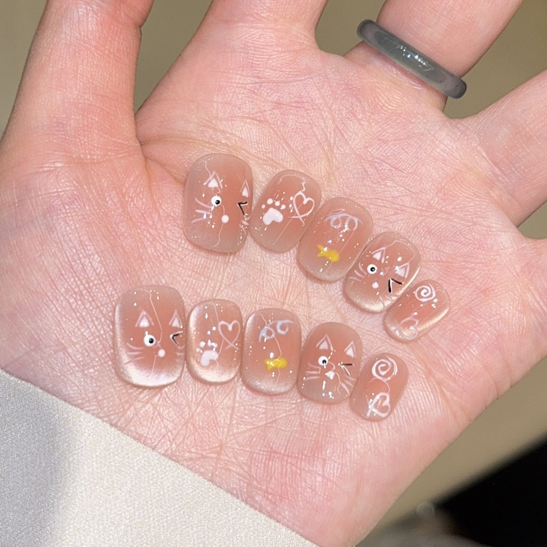 Playful Artificial Nail Design Stornfield