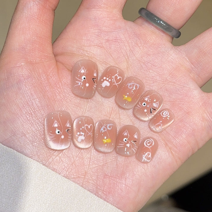 Playful Artificial Nail Design Stornfield