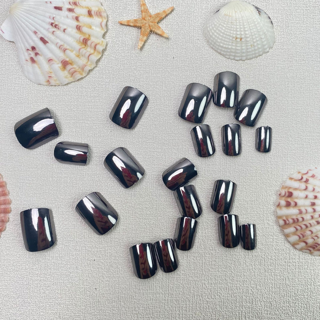 Premium Glossy Press-On Nail Set Stornfield