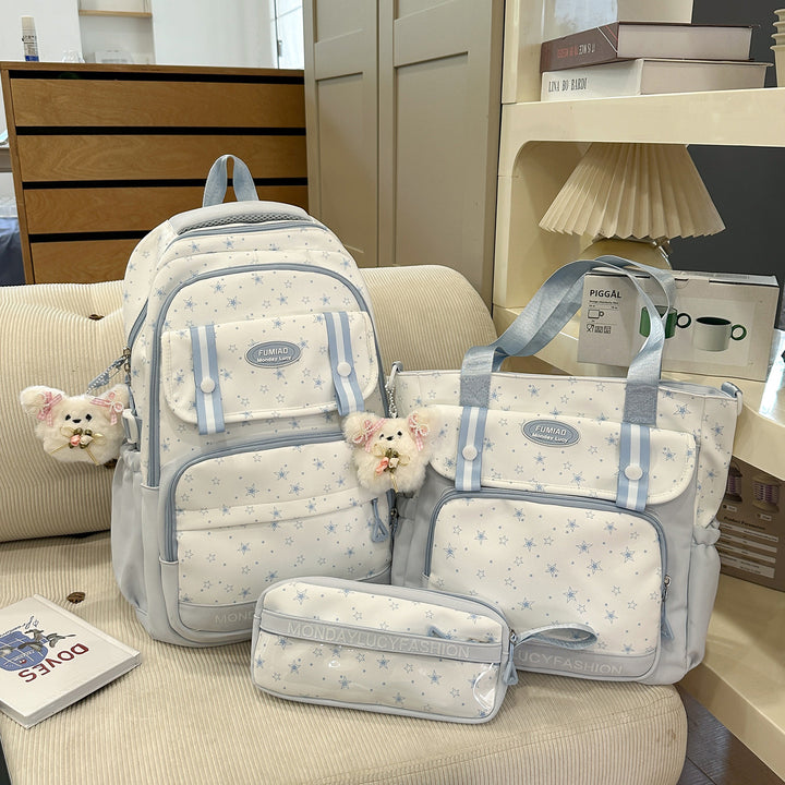 Star Patterned Multi-Functional Backpack Stornfield