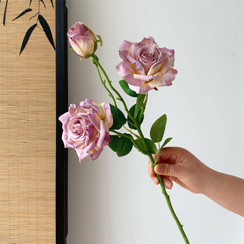 Elegant Faux Rose Stem