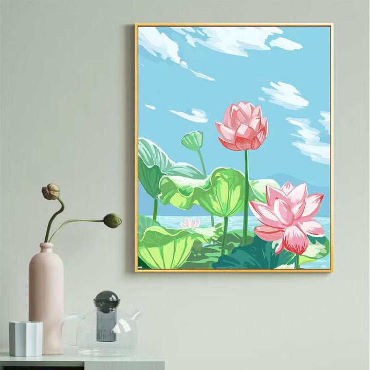 Sunflower-Themed Canvas Art Print Stornfield